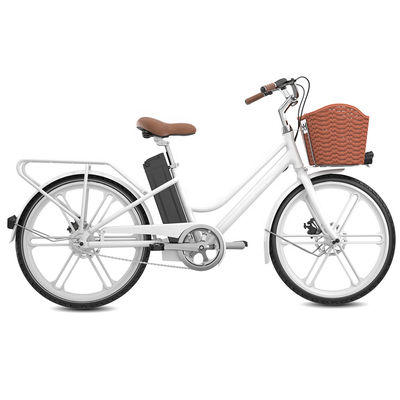 vélo électrique du croiseur des femmes 0.25kw, vélo électrique de route de dames de Multipattern