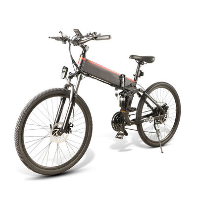 PAS se pliant électrique de vélo de montagne 350w avec la batterie 48V10Ah