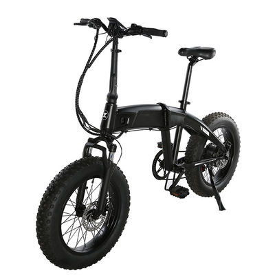 Le vélo de montagne électrique de gros pneu d'OEM, a pré assemblé le vélo de montagne de roue de 20 pouces