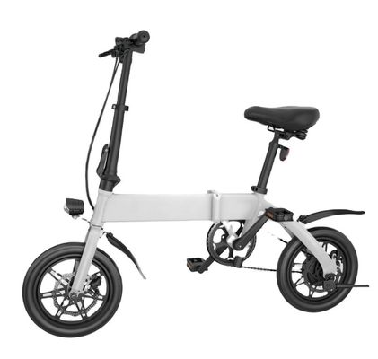 bicyclette électrique en aluminium de vélo électrique de dames de batterie de 36v 10ah vélo électrique de 14 pouces