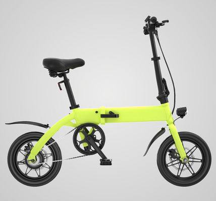 Le pliage électrique de ville de 14 pouces fait du vélo le moteur arrière tout le terrain avec du gros 250W 7.5ah ce de batterie au lithium de Digital de bicyclette de 36V