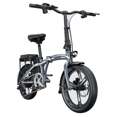 20 le pliage électrique E de vitesse de la fourchette 48V 250W Shimano 7 de cadre en acier de vélo de pouce font du vélo la bicyclette électrique