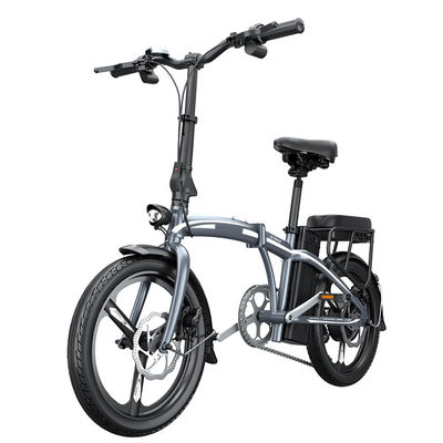 20 le pliage électrique E de vitesse de la fourchette 48V 250W Shimano 7 de cadre en acier de vélo de pouce font du vélo la bicyclette électrique