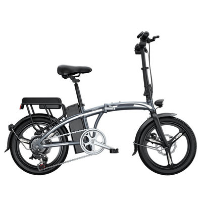 20 vélo électrique léger superbe, vélo 7.5AH électrique pliable pour les adultes 7speed