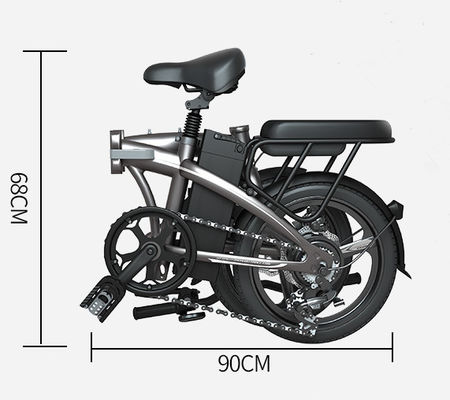 20 vélo électrique léger superbe, vélo 7.5AH électrique pliable pour les adultes 7speed