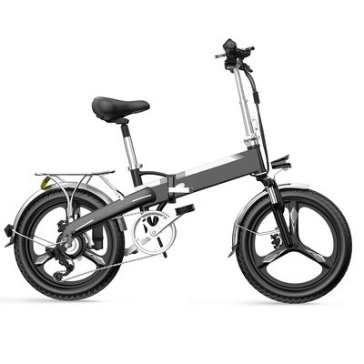 Suspension la plus légère Ebike, 7Speed vélo électrique 20in d'alliage d'aluminium la pleine