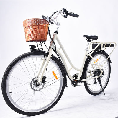 Le vélo électrique des femmes 0.5KW légères, l'étape des femmes d'ODM par le vélo électrique