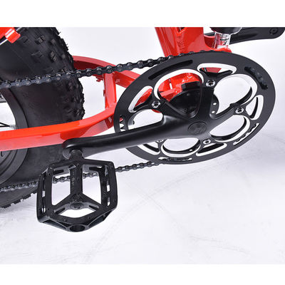 0.5KW pliant le vélo électrique 15MPH Max Speed For Multipurpose de gros pneu