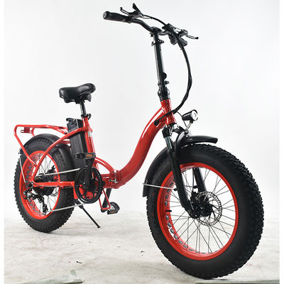 Le vélo se pliant électrique du gros pneu 30KG avec la batterie au lithium 8A Shimano a embrayé