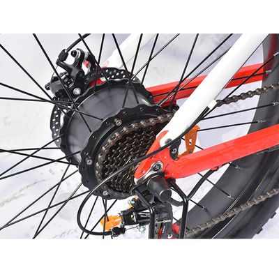 Vélo de montagne électrique de pneu de chaîne de KMC gros, bicyclette électrique de Shimano