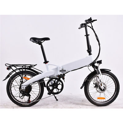 Bicyclette électrique se pliante légère d'unité centrale, vélo se pliant électrique de 20 pouces 500 watts