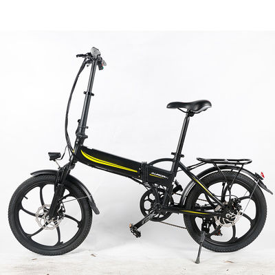 Vélo électrique pliable de la lumière 20MPH, 10.4Ah vélo se pliant électrique de 20 pouces