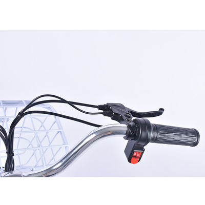 Vélo électrique léger pliant 6gears de route avec Front Basket