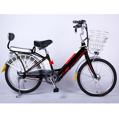 Vélo électrique de cadre en acier de cru, vélo léger d'aide de pédale de 22in