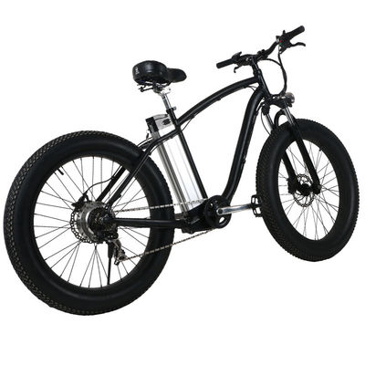 Bicyclette électrique vélo électrique de gros pneu d'Ebike de plage de montagne de 26 pouces pour des adultes