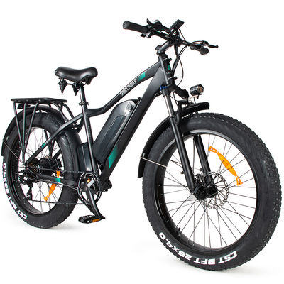 Vélo de montagne électrique de gros pneu d'ODM, bicyclette se pliante électrique de montagne de Shimano