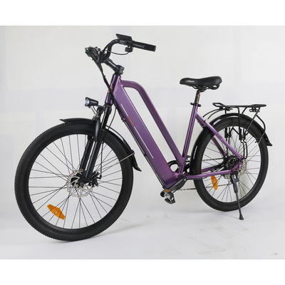 vélo électrique des dames 21Speed légères avec des pneus de 27.5x1.95in